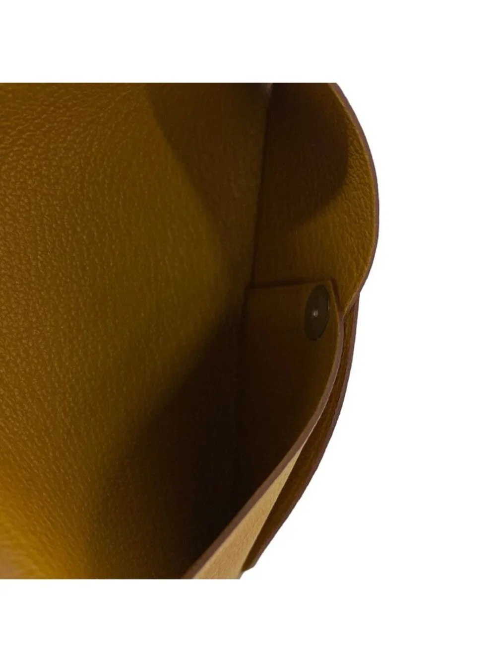 Hermes Coin Case Calvi Caramel - Picture 4 of 6